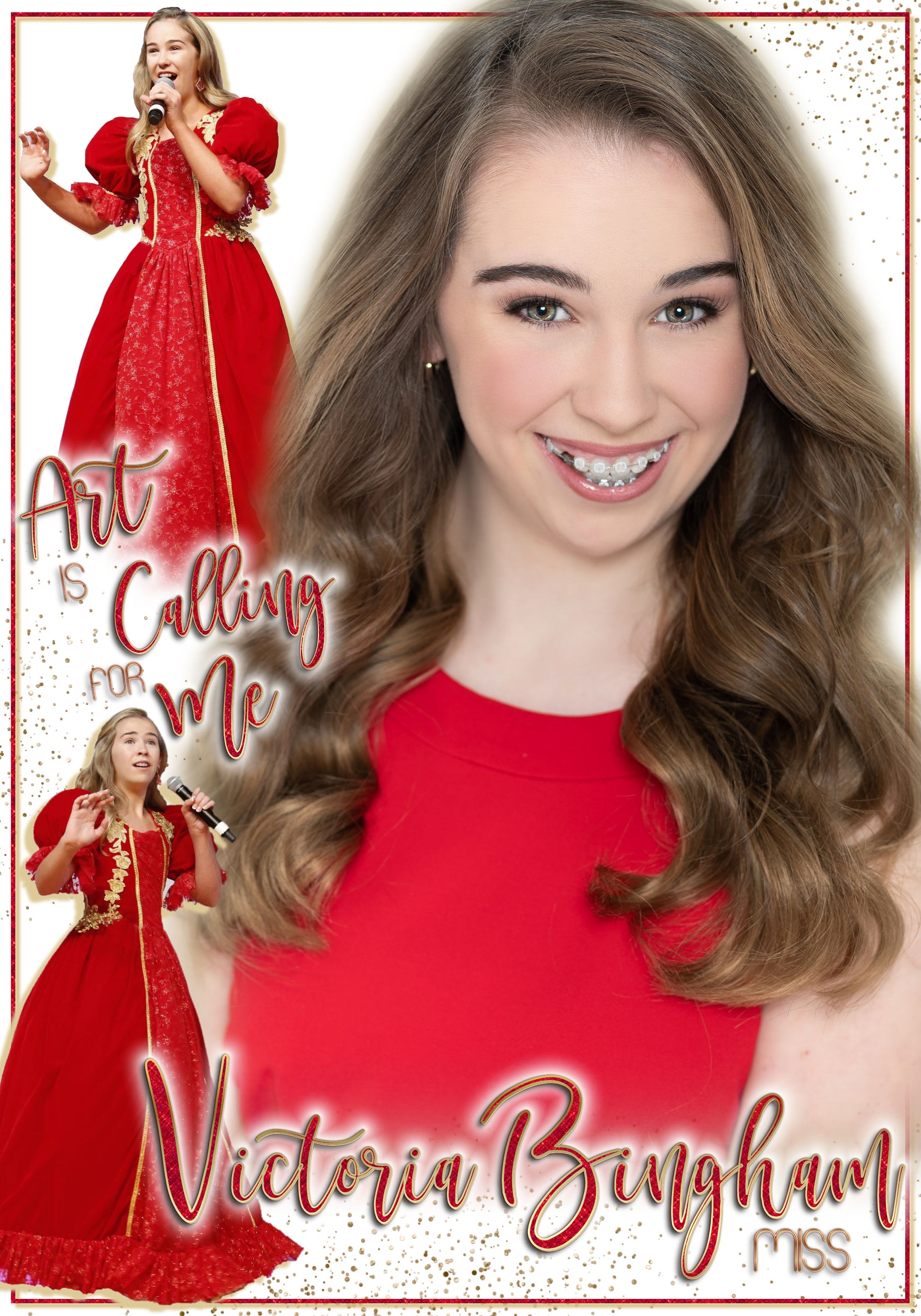 Multi Image Pageant Ad – House of Style Graphics