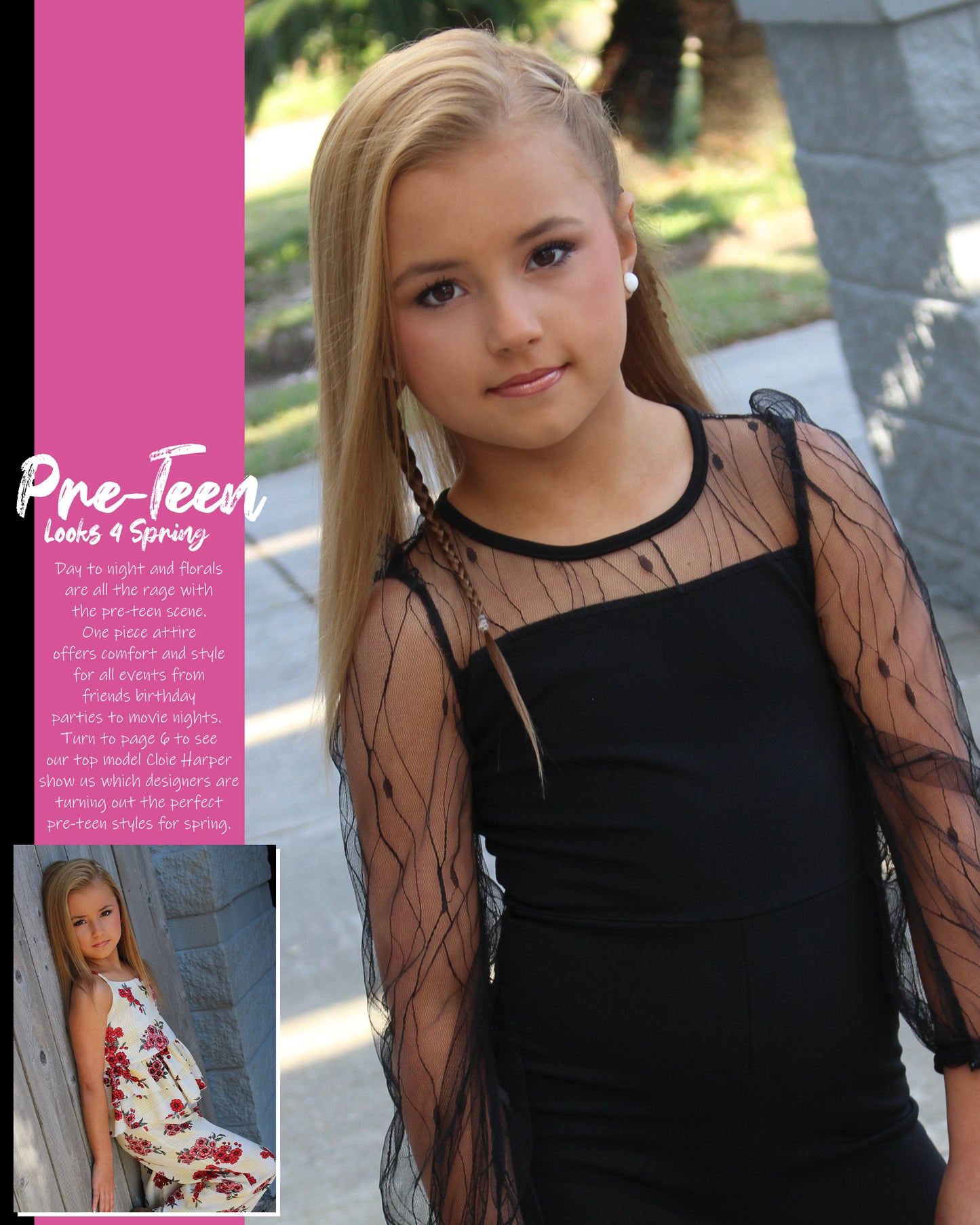 Tear Sheet or Digital Print Model